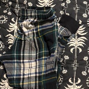 Old Navy Plaid Pajama Pants - Blue, Green, Yellow, Black, White